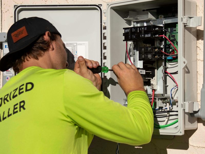 Electrical work